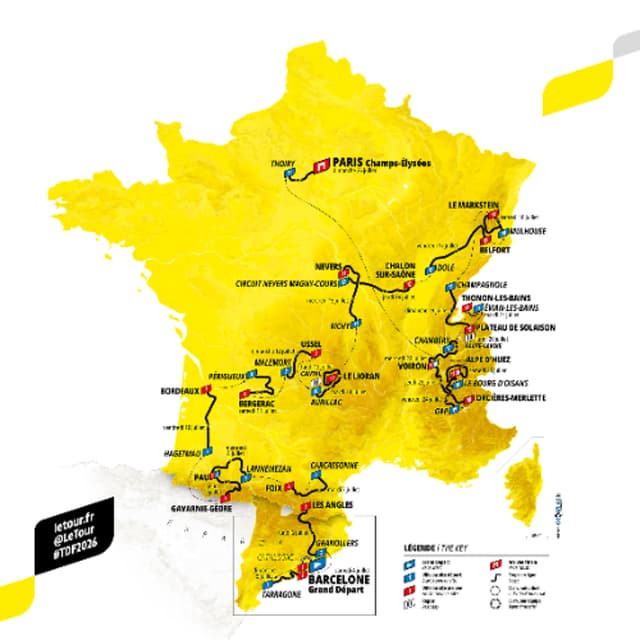#TDF2026 Vorschau auf die Tour de France 2026
